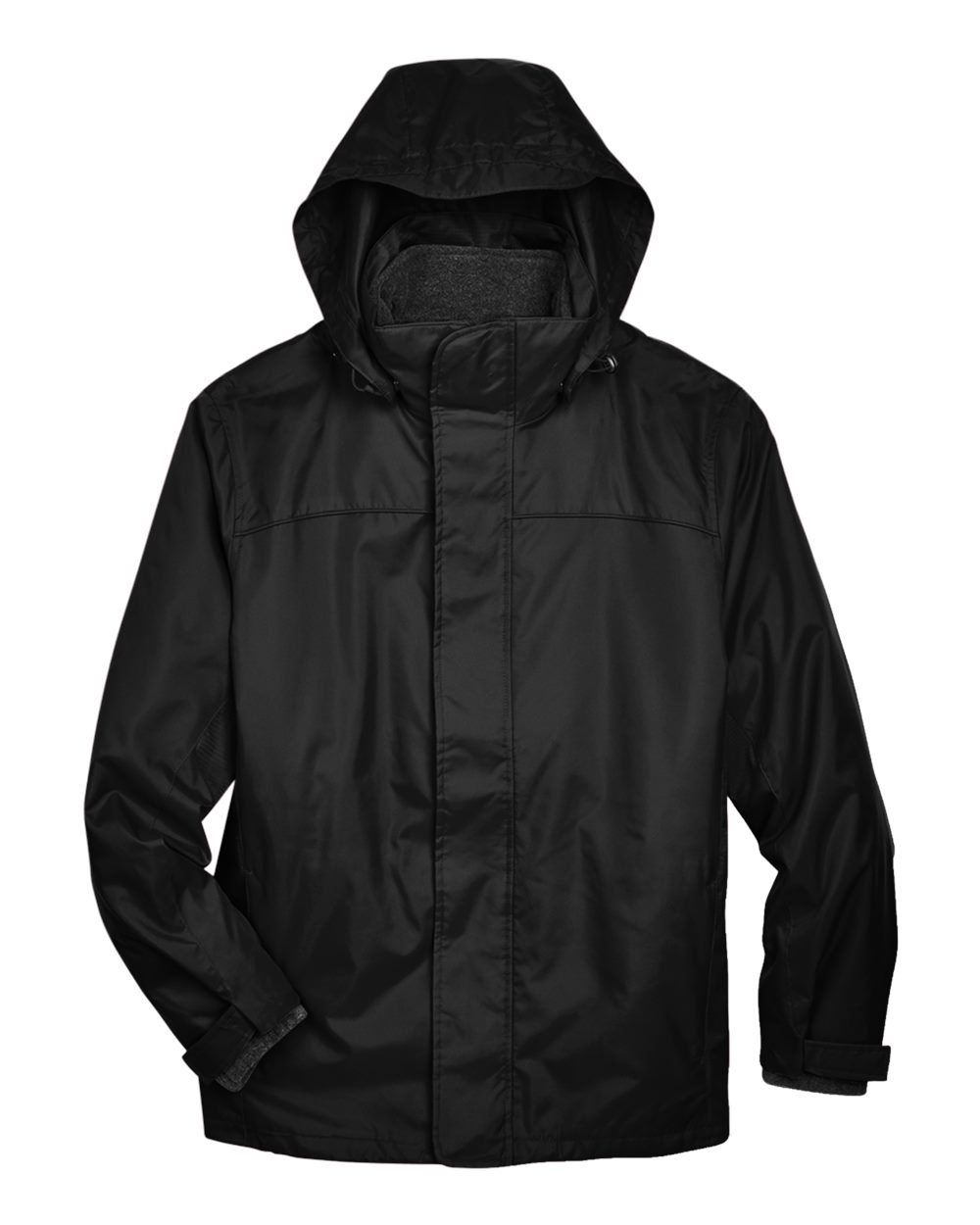 North End Men's 3-in-1 Insulated Jacket - 88130 Black