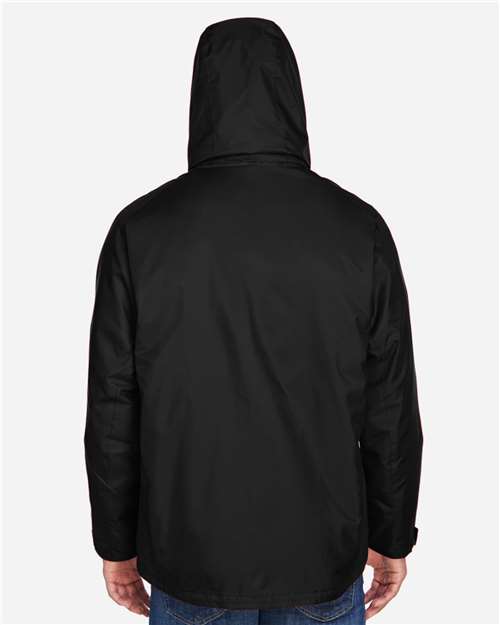 North End Men's 3-in-1 Insulated Jacket - 88130 Black