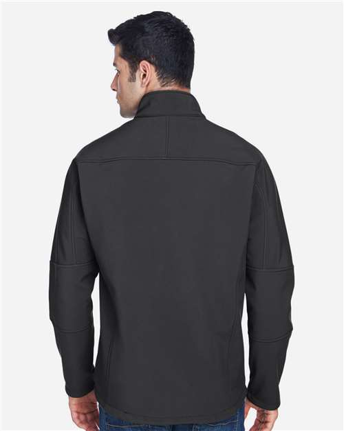 North End Men's Three Layer Fleece Bonded Shell Technical Jacket - 88138 Graphite