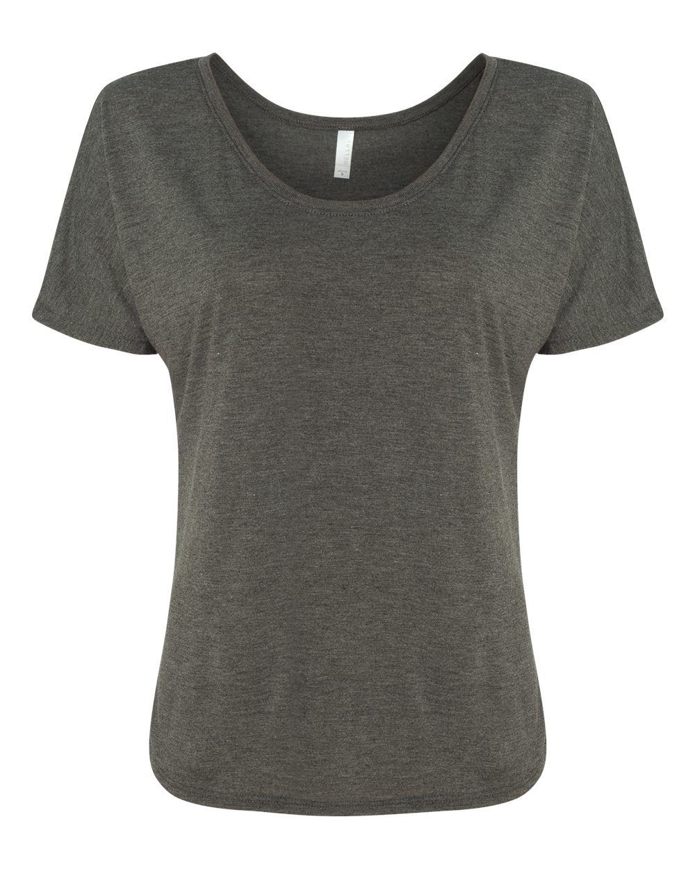 BELLA + CANVAS Women’s Slouchy Tee - 8816 Dark Grey Heather