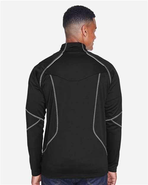 North End Men's Gravity Performance Fleece Jacket - 88174 Black