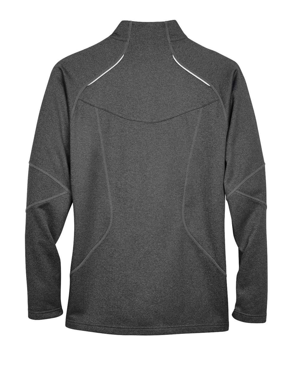 North End Men's Gravity Performance Fleece Jacket - 88174 Carbon Heather