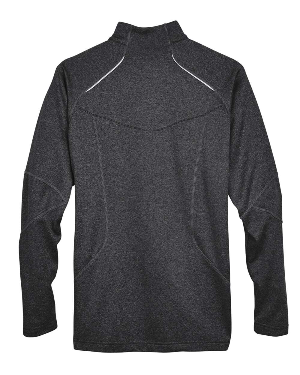North End Men's Catalyst Performance Fleece Quarter-Zip Pullover - 88175 Carbon Heather