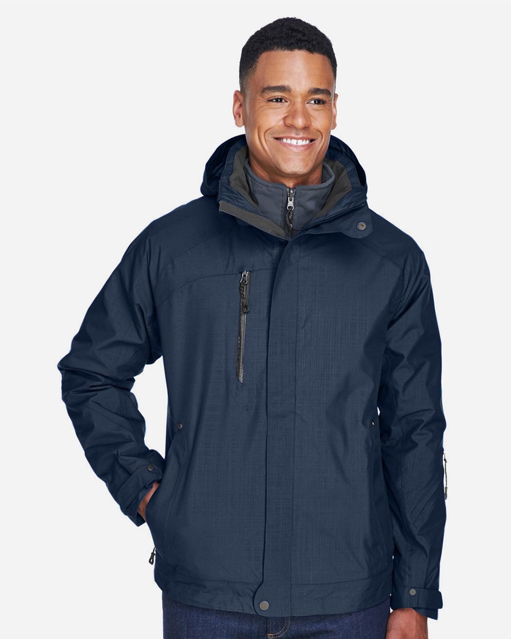 North End Men's Caprice 3-in-1 Jacket with Soft Shell Liner - 88178