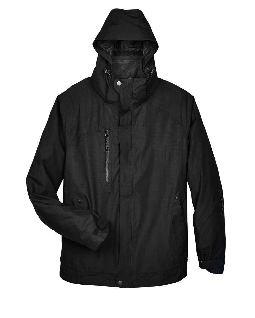North End Men's Caprice 3-in-1 Jacket with Soft Shell Liner - 88178 Black