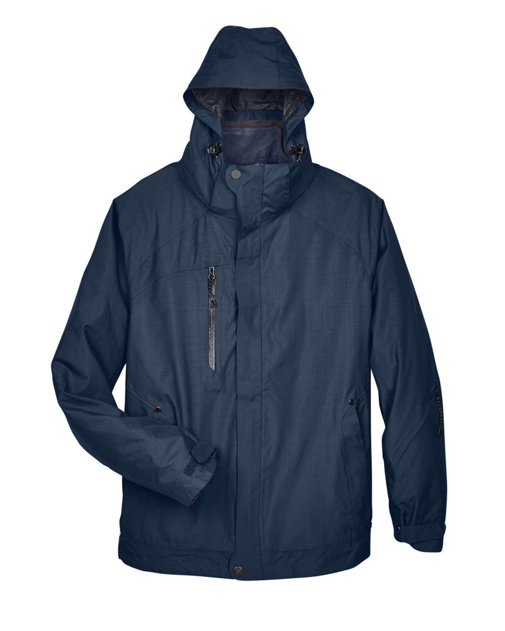 North End Men's Caprice 3-in-1 Jacket with Soft Shell Liner - 88178 Classic Navy