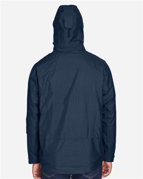 North End Men's Caprice 3-in-1 Jacket with Soft Shell Liner - 88178 Classic Navy