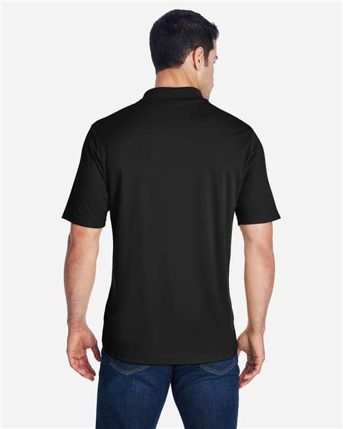 Core365 Men's Origin Performance Piqué Polo - 88181 Black