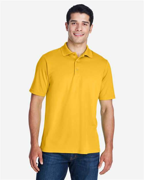 Core365 Men's Origin Performance Piqué Polo - 88181 Campus Gold