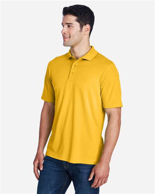 Core365 Men's Origin Performance Piqué Polo - 88181 Campus Gold