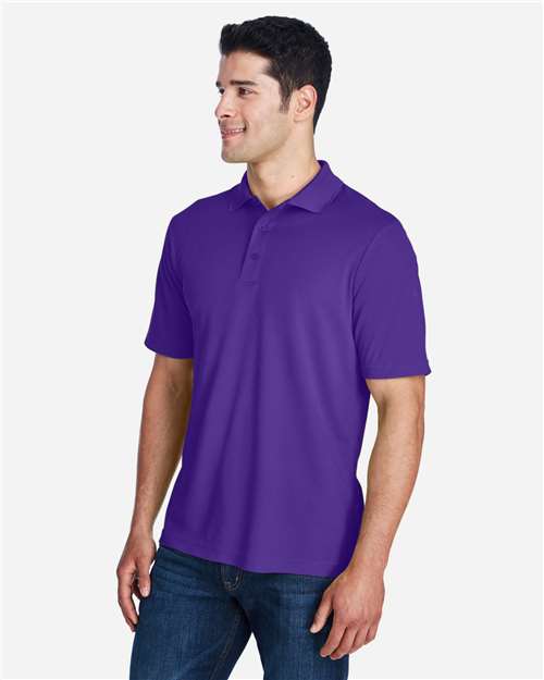 Core365 Men's Origin Performance Piqué Polo - 88181 Campus Purple
