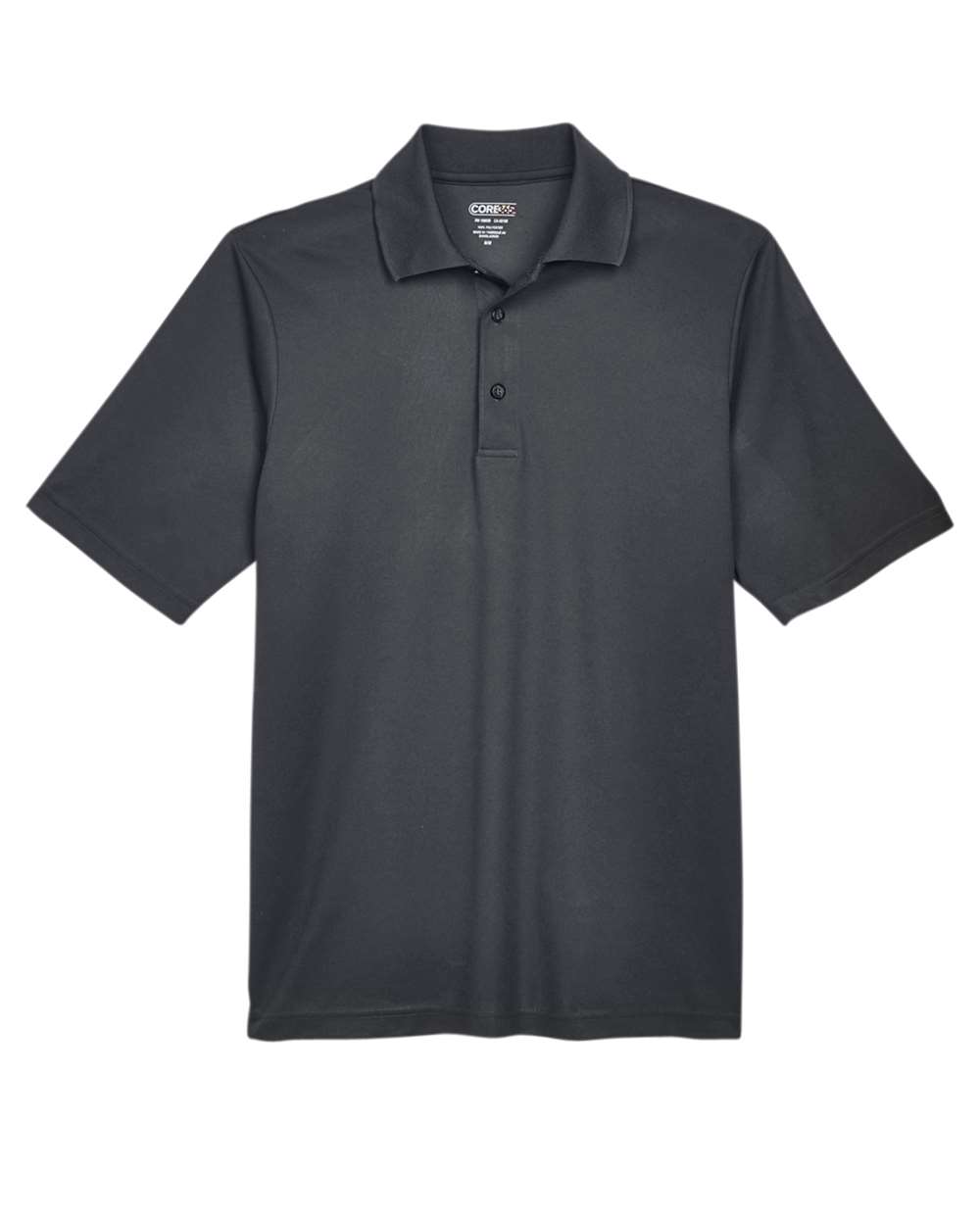 Core365 Men's Origin Performance Piqué Polo - 88181 Carbon