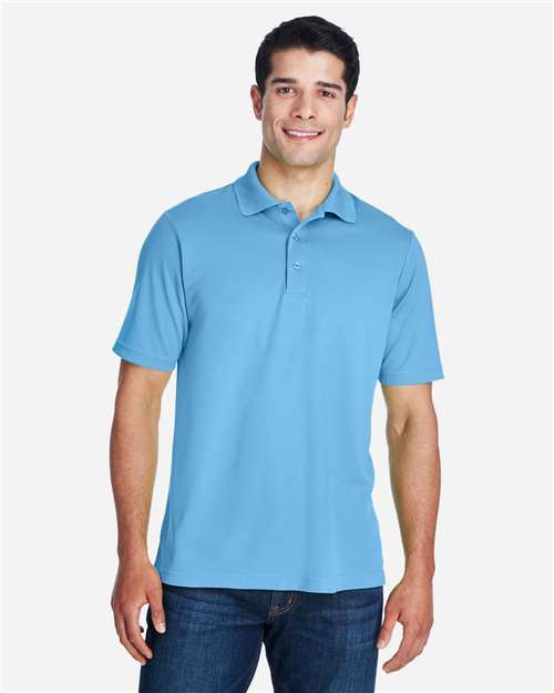 Core365 Men's Origin Performance Piqué Polo - 88181 Columbia Blue