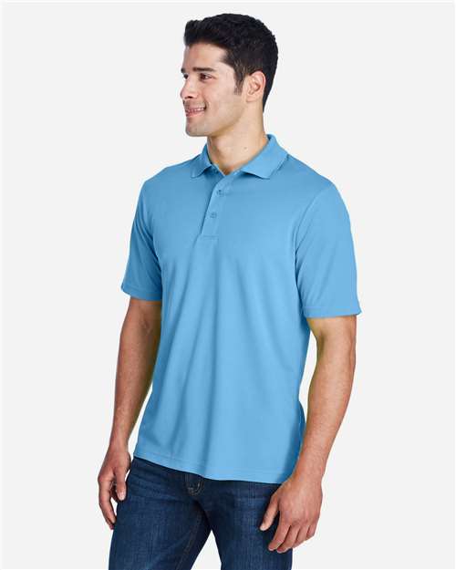 Core365 Men's Origin Performance Piqué Polo - 88181 Columbia Blue