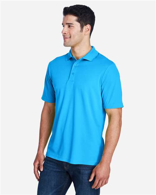 Core365 Men's Origin Performance Piqué Polo - 88181 Electric Blue