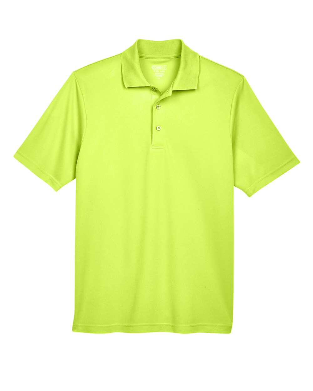 Core365 Men's Origin Performance Piqué Polo - 88181 Safety Yellow