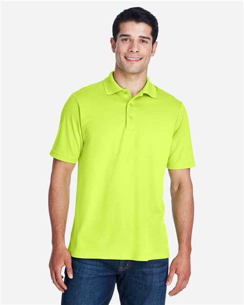 Core365 Men's Origin Performance Piqué Polo - 88181 Safety Yellow