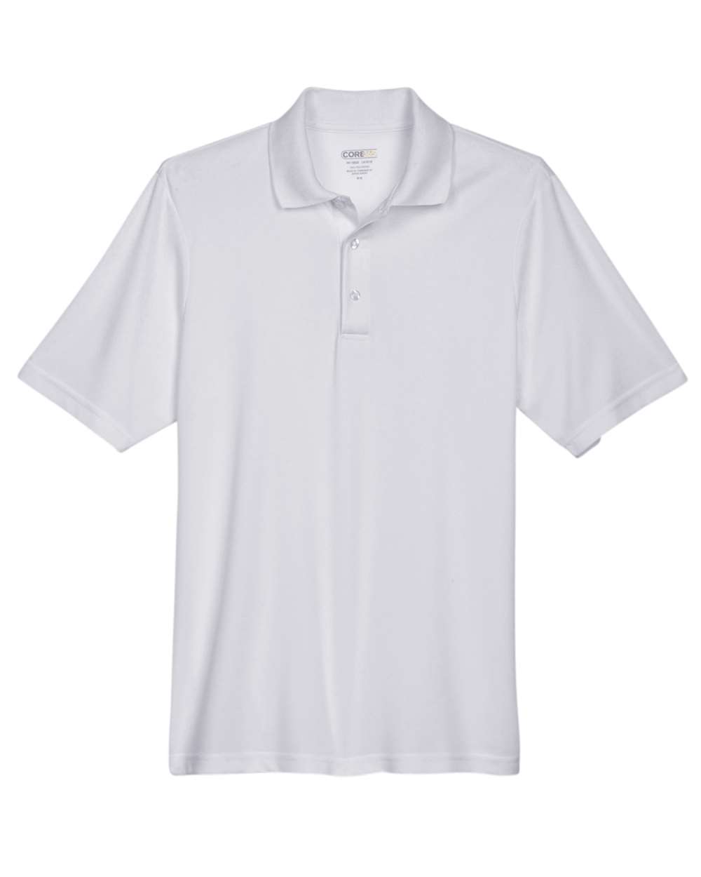 Core365 Men's Origin Performance Piqué Polo - 88181 Platinum