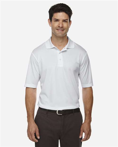 Core365 Men's Origin Performance Piqué Polo - 88181 Platinum