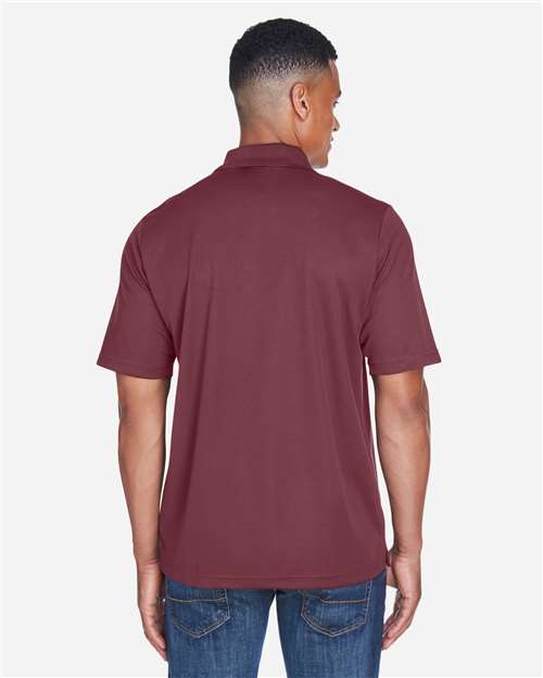 Core365 Men's Origin Performance Piqué Polo with Pocket - 88181P Burgundy