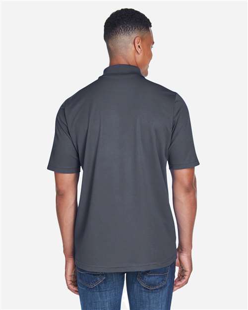 Core365 Men's Origin Performance Piqué Polo with Pocket - 88181P Carbon