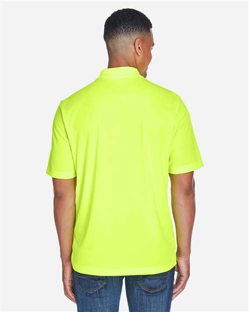 Core365 Men's Origin Performance Piqué Polo with Pocket - 88181P Safety Yellow