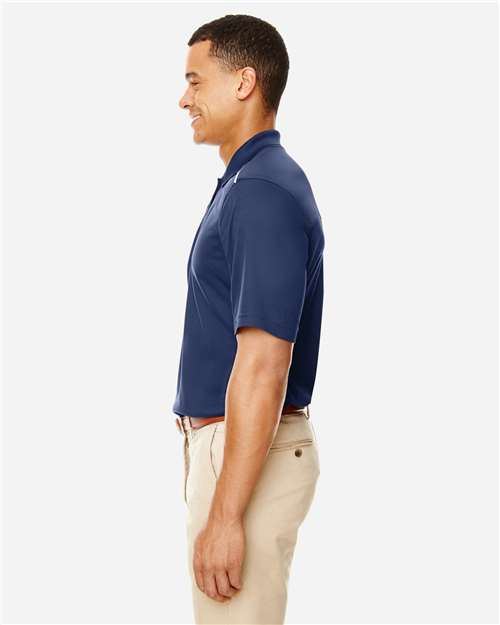 Core365 Men's Radiant Performance Piqué Polo with Reflective Piping - 88181R Classic Navy
