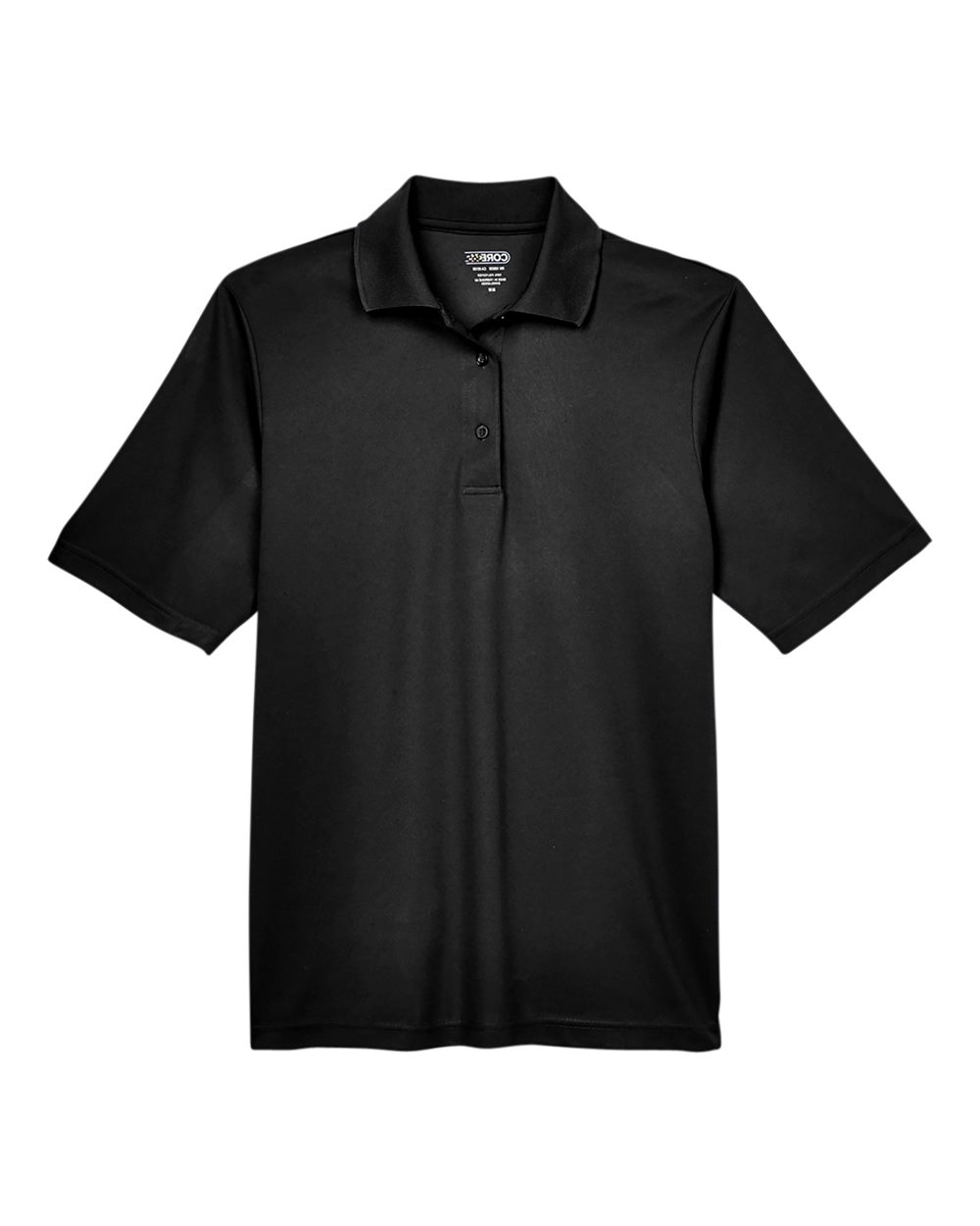 Core365 Men's Tall Origin Performance Piqué Polo - 88181T Black
