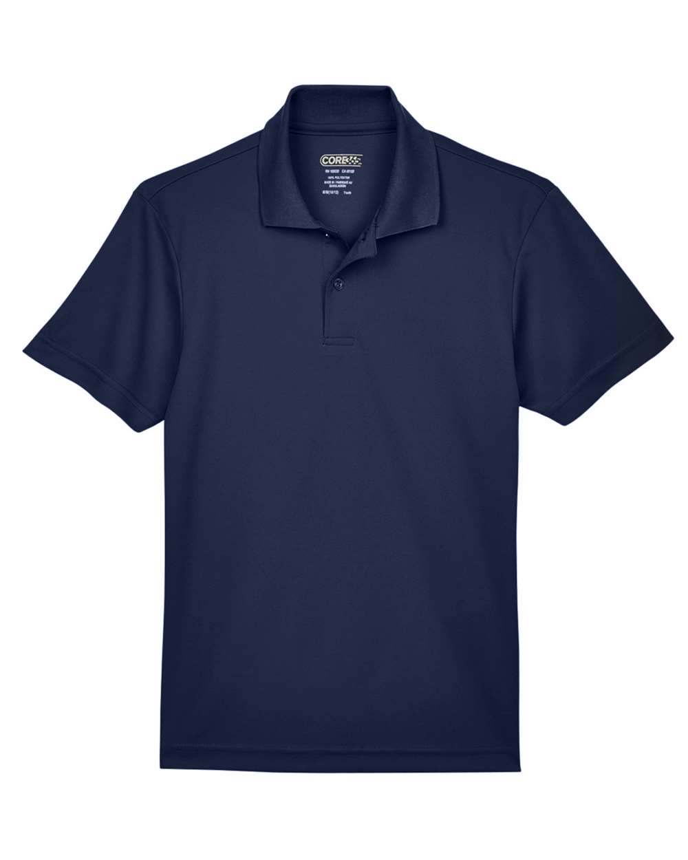 Core365 Youth Origin Performance Piqué Polo - 88181Y Classic Navy