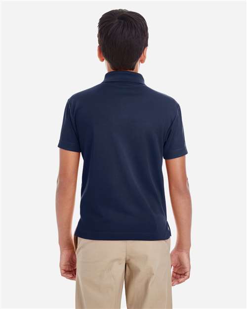 Core365 Youth Origin Performance Piqué Polo - 88181Y Classic Navy