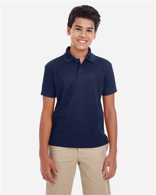 Core365 Youth Origin Performance Piqué Polo - 88181Y Classic Navy