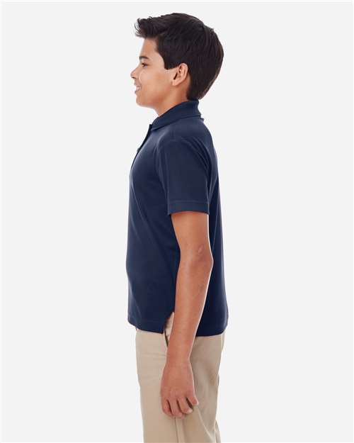 Core365 Youth Origin Performance Piqué Polo - 88181Y Classic Navy