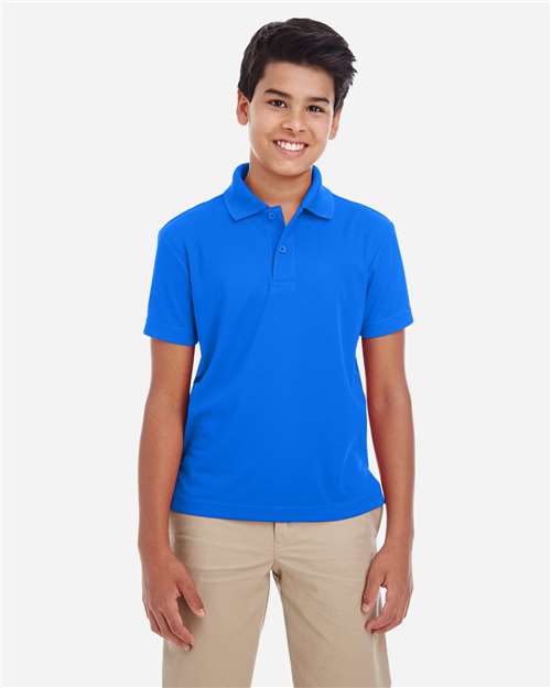 Core365 Youth Origin Performance Piqué Polo - 88181Y True Royal