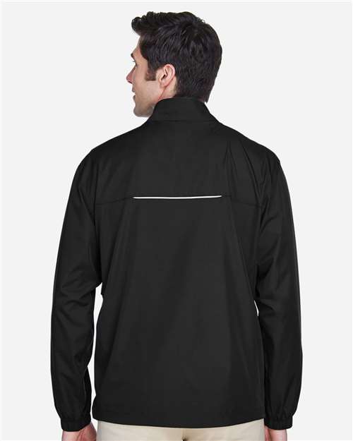 Core365 Men's Techno Lite Motivate Unlined Lightweight Jacket - 88183 Black