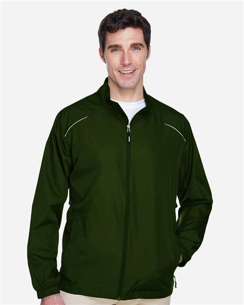 Core365 Men's Techno Lite Motivate Unlined Lightweight Jacket - 88183 Forest