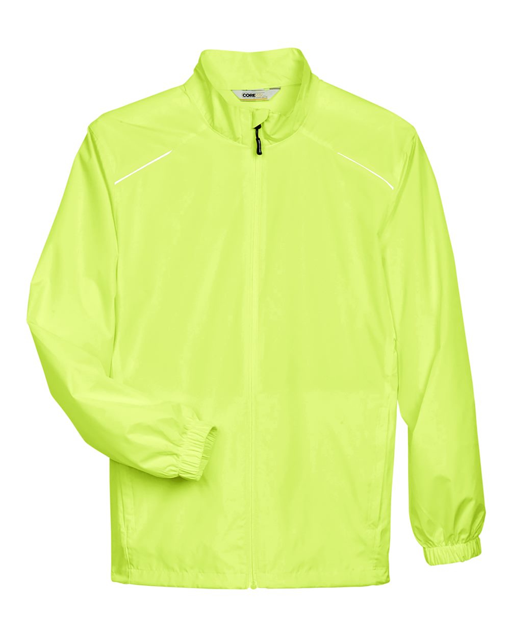 Core365 Men's Techno Lite Motivate Unlined Lightweight Jacket - 88183 Safety Yellow