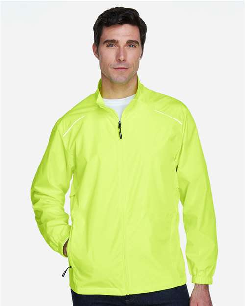 Core365 Men's Techno Lite Motivate Unlined Lightweight Jacket - 88183 Safety Yellow