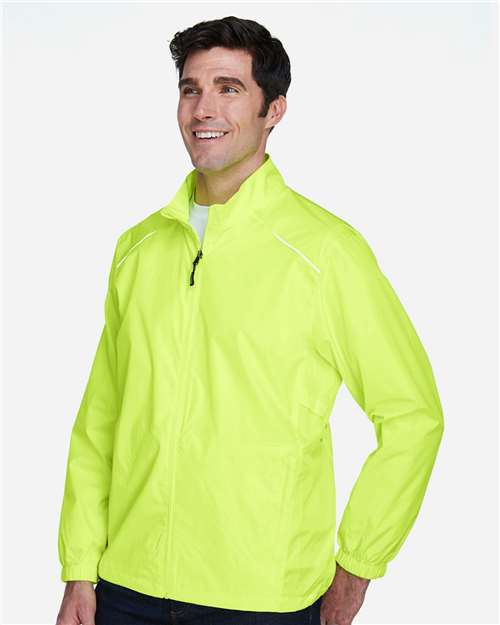 Core365 Men's Techno Lite Motivate Unlined Lightweight Jacket - 88183 Safety Yellow
