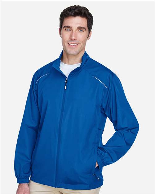 Core365 Men's Techno Lite Motivate Unlined Lightweight Jacket - 88183 True Royal