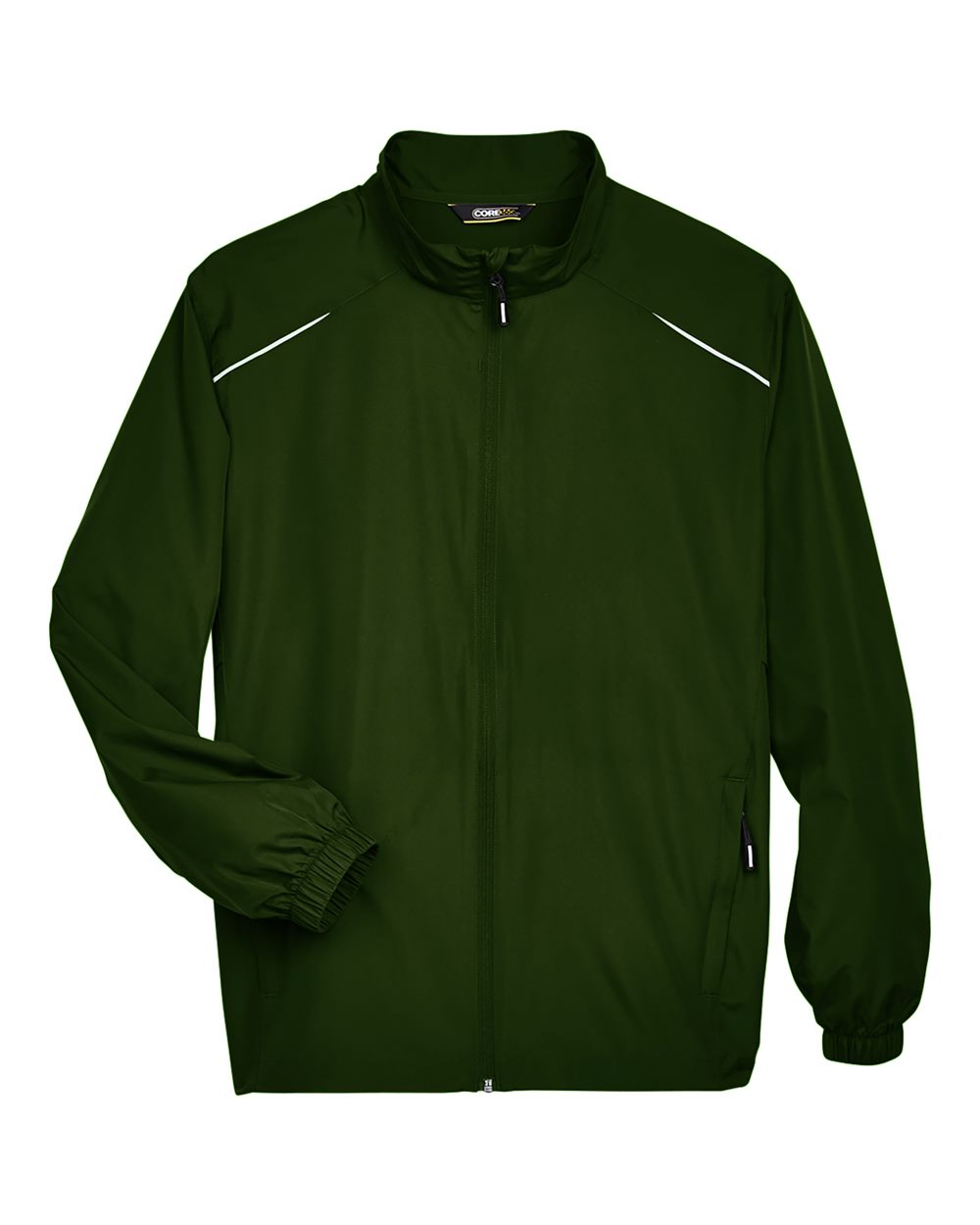 Core365 Men's Techno Lite Motivate Unlined Lightweight Jacket - 88183 Forest