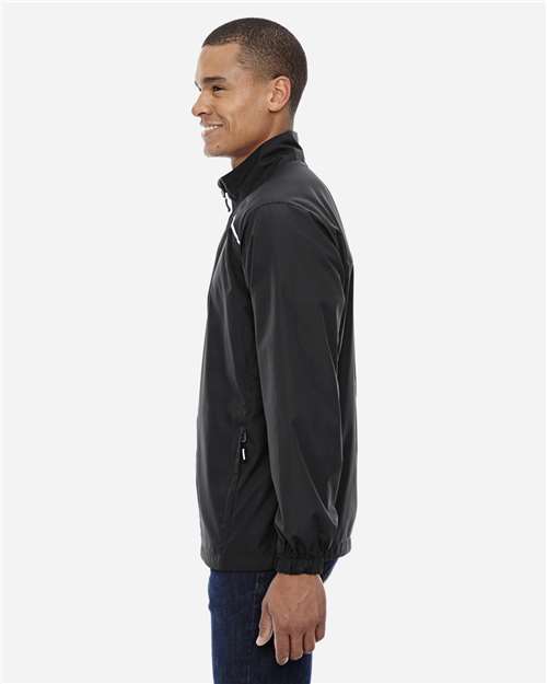Core365 Men's Tall Techno Lite Motivate Unlined Lightweight Jacket - 88183T Black