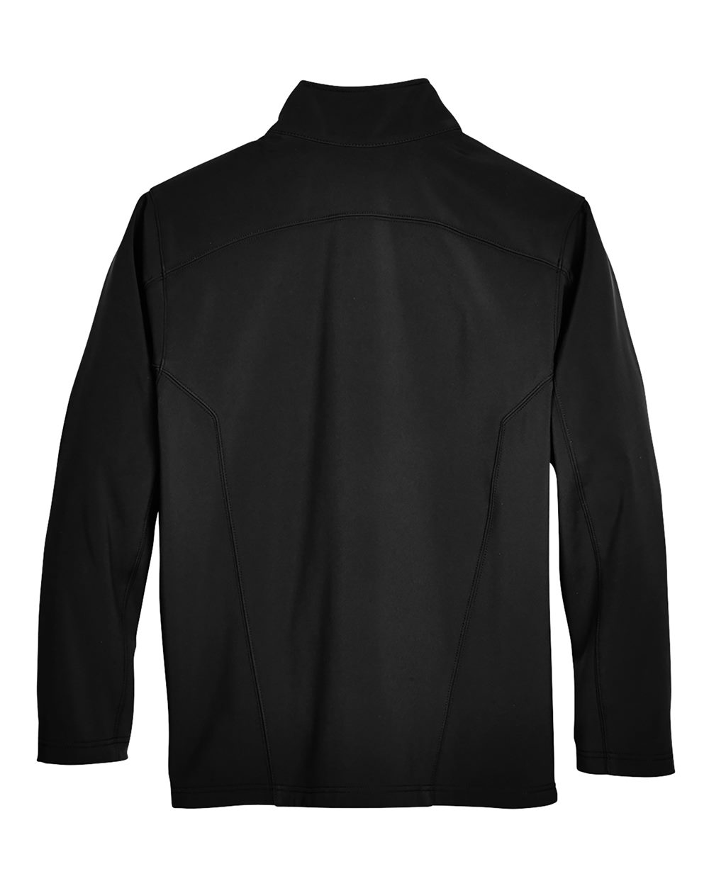 Core365 Men's Cruise Two-Layer Fleece Bonded Soft Shell Jacket - 88184 Black