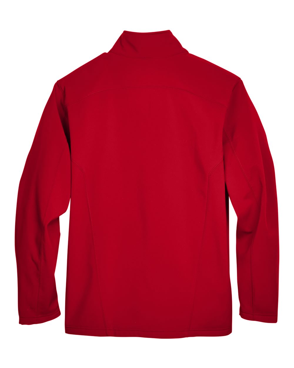 Core365 Men's Cruise Two-Layer Fleece Bonded Soft Shell Jacket - 88184 Classic Red
