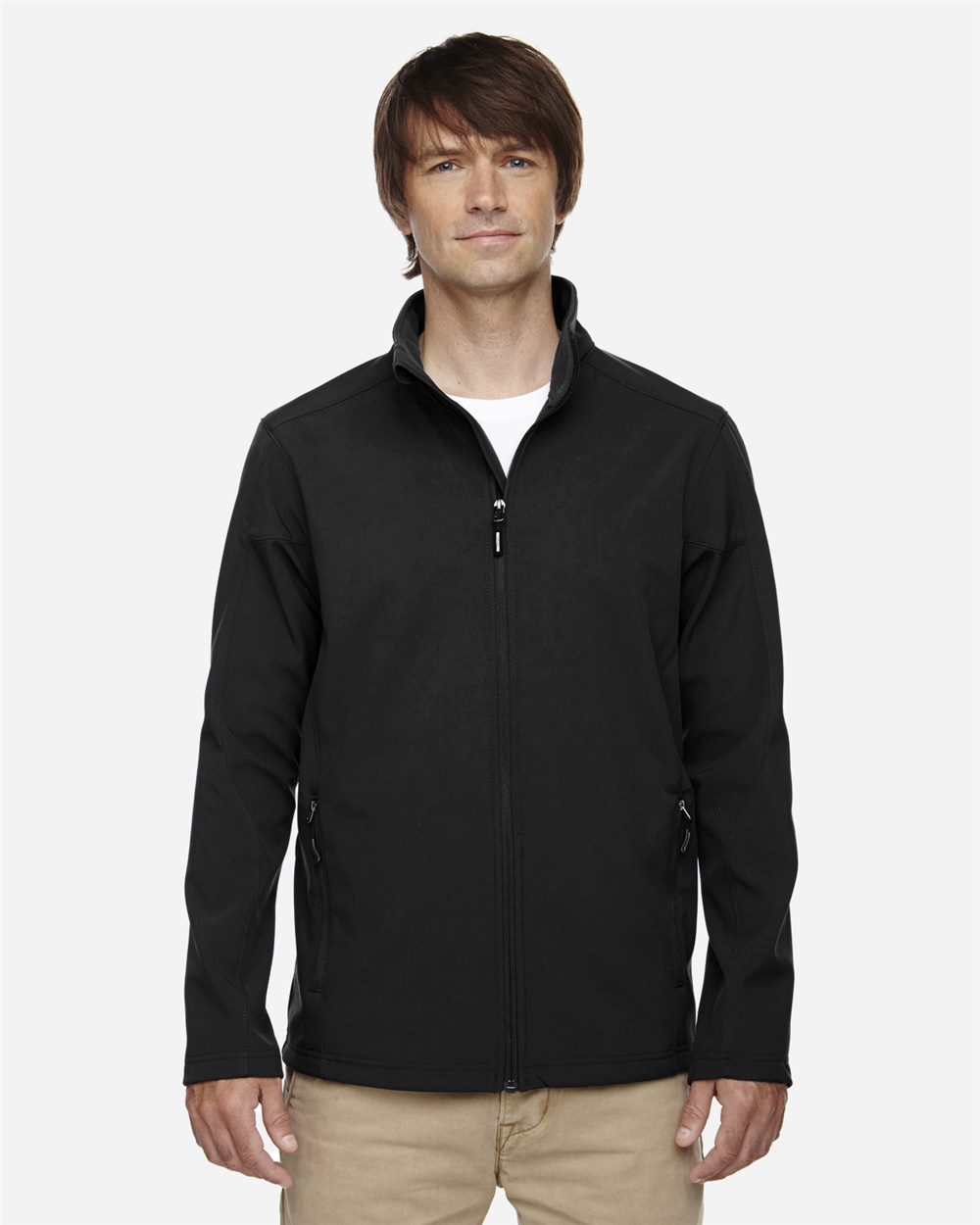 Core365 Men's Tall Cruise Two-Layer Fleece Bonded Soft Shell Jacket - 88184T