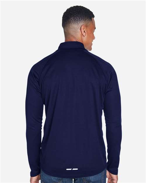 North End Men's Radar Performance Quarter-Zip Pullover - 88187 Classic Navy