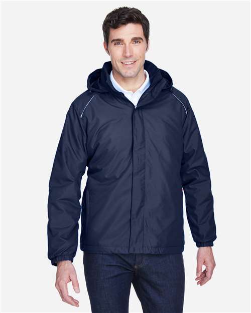 Core365 Men's Brisk Insulated Jacket - 88189 Classic Navy