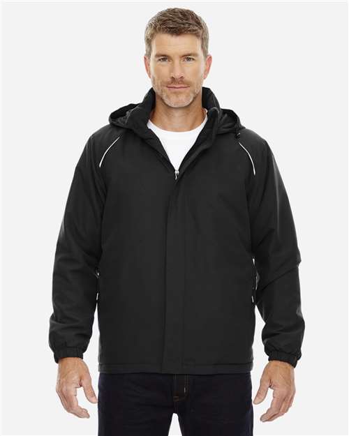 Core365 Men's Tall Brisk Insulated Jacket - 88189T Black