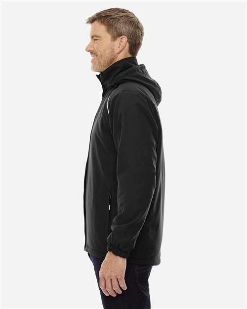 Core365 Men's Tall Brisk Insulated Jacket - 88189T Black