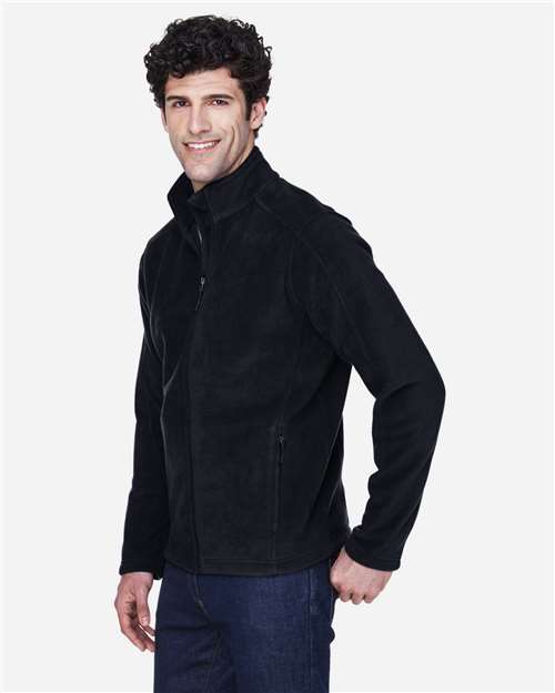 Core365 Men's Journey Fleece Jacket - 88190 Black