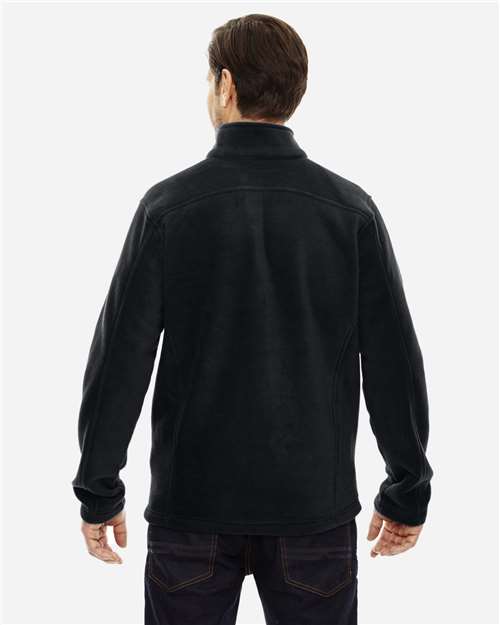 Core365 Men's Tall Journey Fleece Jacket - 88190T Black